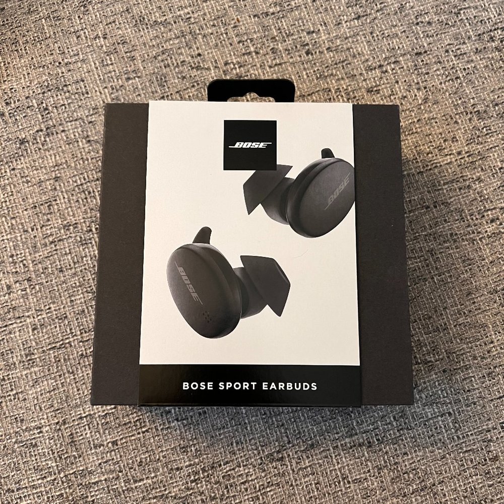 Black Bose Sport Earbuds -NEW in box!